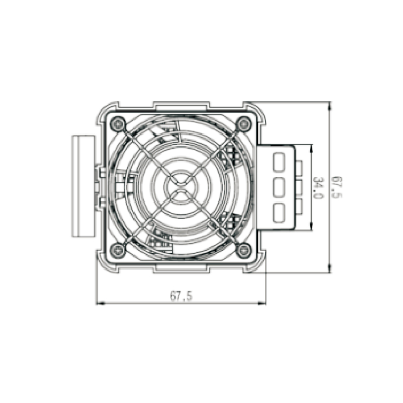 緊湊型風扇加熱器RXA143系列